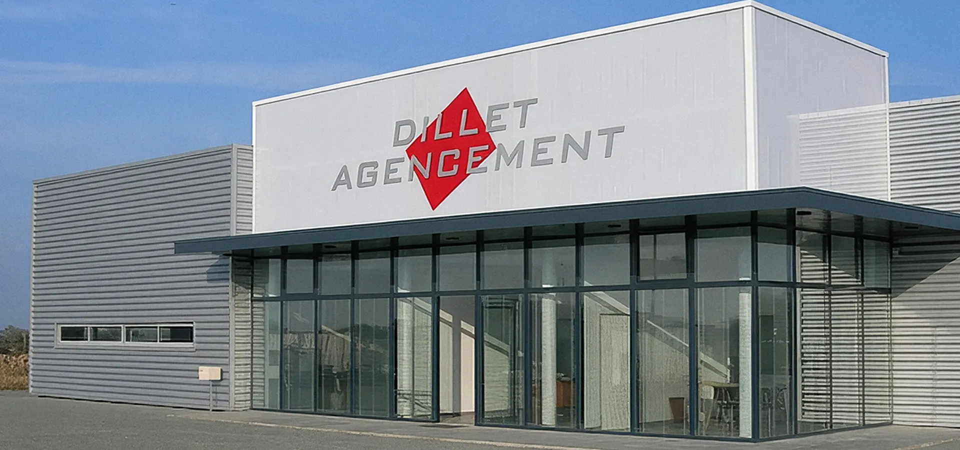 Les locaux de Dillet Agencement en Vendée