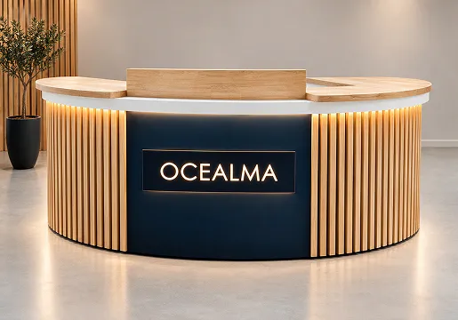 Bureaux professionnels dans un espace de travail lumineux