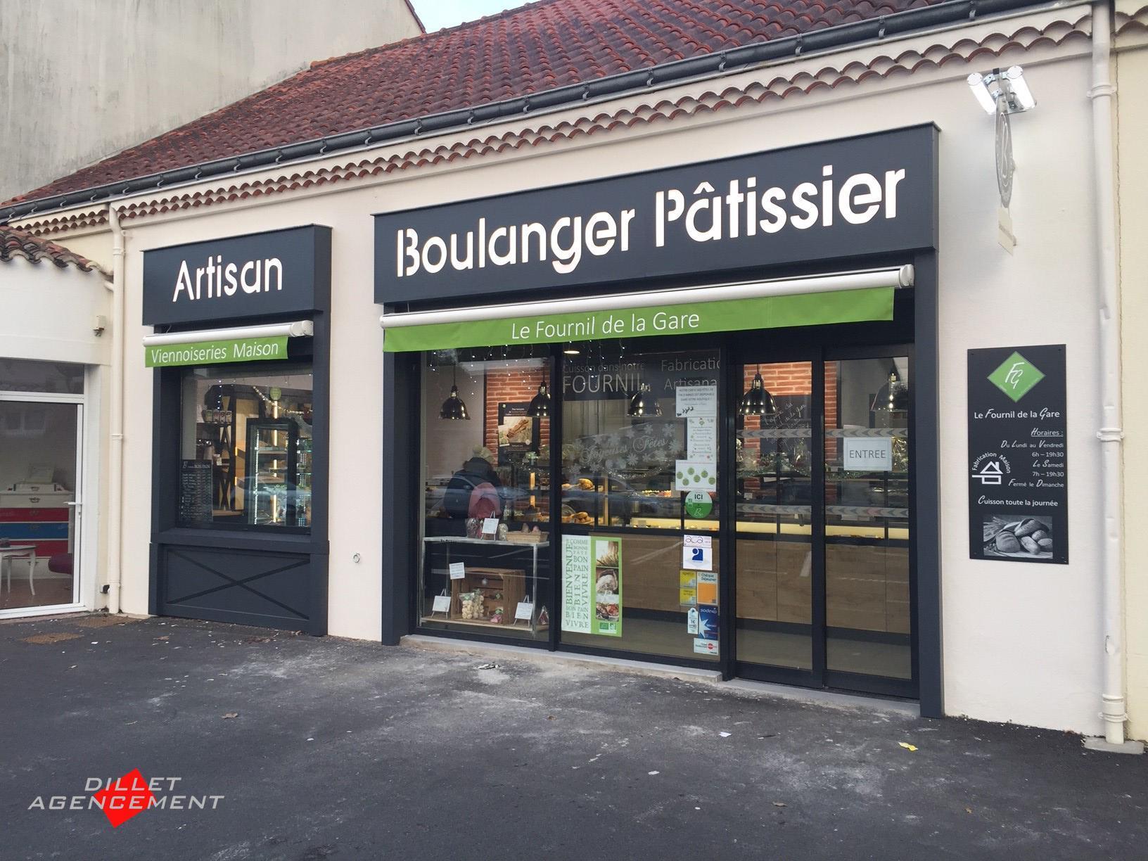 Façades Boulangeries Pâtisseries