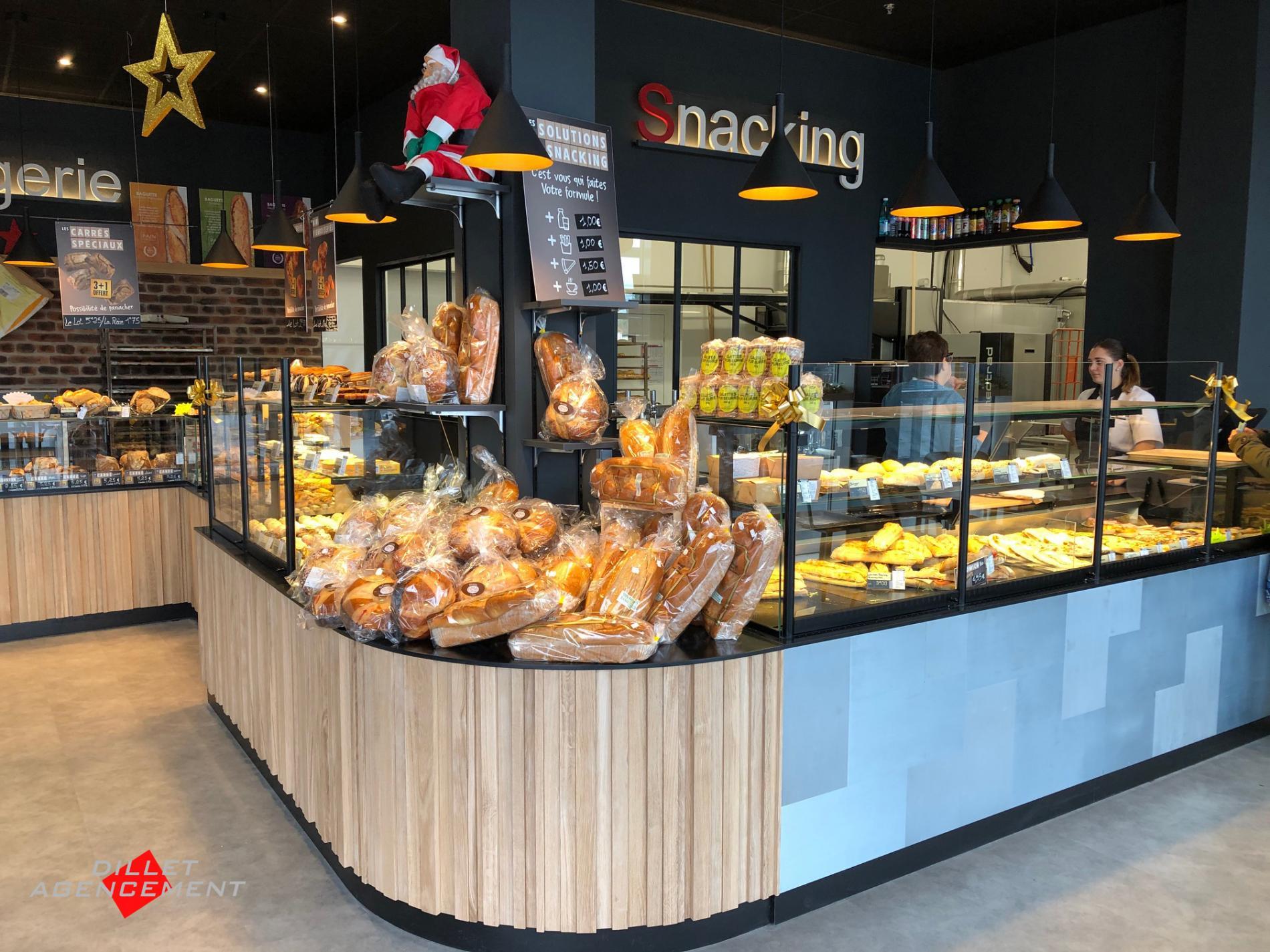 Dillet Agencement agenceur boulangerie pâtisserie vendée 85